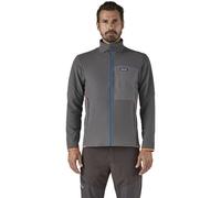 Patagonia Ms R2 TechFace - felpa in pile - uomo XL Dark Grey/Red man Dwr,Recycled Polyester,Pfc-Free,Bluesign,Fair Trade Certified