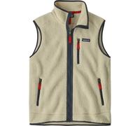 Gilet Patagonia Retro Pile beige chiaro blu - M