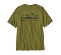 Patagonia M's Unity Fitz Responsibili-Tee T-Shirt, Graze Green, S Uomo