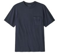 Patagonia - MW '95 Oval Logo Pocket Tee - T-shirt M blu