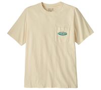 Patagonia - MW '95 Oval Logo Pocket Tee - T-shirt XXL beige