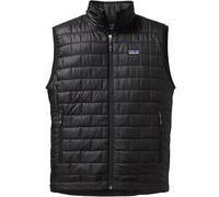 Patagonia - Piumino smanicato isolante - M'S Nano Puff Vest Black per Uomo in Pelle - Taglia L - Nero Nero L