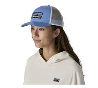 Patagonia P-6 Logo LoPro Trucker - cappellino - uomo Light Violet/White man Fair Trade Certified,Cotone Organico/Biologico