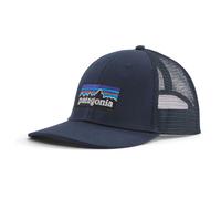 Berretto con visiera Patagonia P-6 Logo LoPro Trucker Hat Colore: blu/grigio