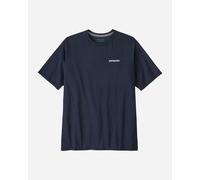 Maglietta da uomo Patagonia P-6 Logo Responsibili Tee Taglia: M / Colore: nero/blu