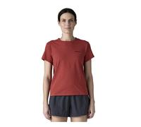 Patagonia P-6 Logo Responsibili-Tee - T-shirt - donna S Red woman Cotone Organico/Biologico,Fair Trade Certified