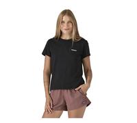 Patagonia P-6 Logo Responsibili-Tee W - maglia arrampicata - donna Black S