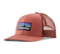 PATAGONIA P6 Logo Trucker Hat - Uomo - Rosso - Taglia unica- modello 2026