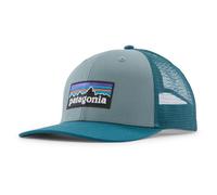 Patagonia - P-6 Logo Trucker Hat - Cappellino One Size turchese