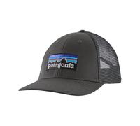 Patagonia P-6 Logo Trucker hat Forge grey