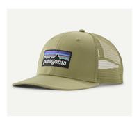 Patagonia p-6 logo trucker hat gumtree green cappellino new summer visiera