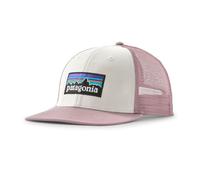 Patagonia – Cappellino P-6 Logo Trucker – Light Pink/White