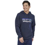 Felpa con cappuccio Patagonia P-6 Logo Uprisal blu navy intenso - S