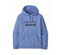 Patagonia P-6 Logo Uprisal - felpa con cappuccio - uomo XS Light Blue/Grey man Recycled Materials,Fair Trade Certified