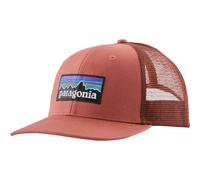 PATAGONIA P6 Logo Trucker Hat - Uomo - Rosso - Taglia unica- modello 2026