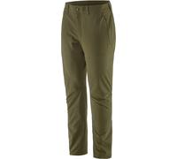 Patagonia - Pantaloni da escursionismo leggeri ed elasticizzati - W's Terravia Trail Pants - Reg Basin Green per Donne in Softshell - Taglia 2 US - Verde