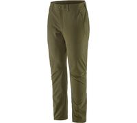 Patagonia - Pantaloni da escursionismo leggeri ed elasticizzati - W's Terravia Trail Pants - Reg Basin Green per Donne in Softshell - Taglia 4 US - Verde