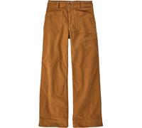 Patagonia - Pantaloni dritti in velluto a coste - W's Wide Leg Cord Pants Nest Brown per Donne in Cotone - Taglia 4 US - Marrone