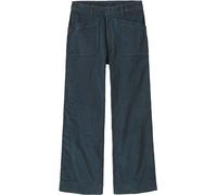 Patagonia - Pantaloni dritti in velluto a coste - W's Wide Leg Cord Pants Summit Blue per Donne in Cotone - Taglia 6 US