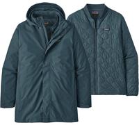 Patagonia - Parka 3 in 1 isolante e impermeabile - M's Heyes Peak 3-in-1 Parka Summit Blue per Uomo in Nylon - Taglia L