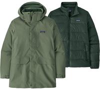 Patagonia - Parka caldo e impermeabile da uomo - M's Tres 3-in-1 Parka Old Growth Green per Uomo - Taglia S - Kaki