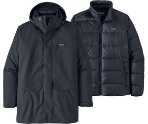 Patagonia - Parka caldo e impermeabile - M's Tres 3-in-1 Parka New Navy per Uomo - Taglia L - Blu navy