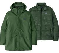 Patagonia - Parka caldo e impermeabile - M's Tres 3-in-1 Parka Treeline Green per Uomo - Taglia M - Verde