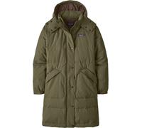 Patagonia - Parka da donna in piuma riciclata - W's Downdrift Parka Basin Green per Donne in Nylon - Taglia XS - Verde