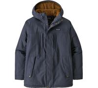 Patagonia - Parka da uomo con cappuccio staccabile - M's Isthmus Parka Smolder Blue per Uomo in Nylon - Taglia L - Blu navy