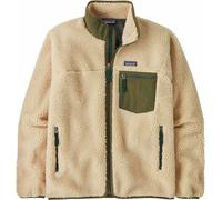 Patagonia - Pile antivento e traspirante - M's Classic Retro-X Jkt Dark Natural w/Basin Green per Uomo - Taglia M - Beige