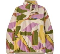 Patagonia - Pile calda e comoda con zip - W's LW Synch Snap-T P/O Sunshine Natural per Donne in Nylon - Taglia S - Beige