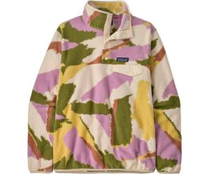 Patagonia - Pile calda e comoda con zip - W's LW Synch Snap-T P/O Sunshine Natural per Donne in Nylon - Taglia S - Beige