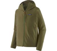 Patagonia - Pile calda ed elasticizzata con zip - M's R1 TechFace Hoody Basin Green per Uomo - Taglia M - Verde