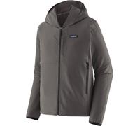 Patagonia - Pile calda ed elasticizzata con zip - M's R1 TechFace Hoody Forge Grey per Uomo in Pelle - Taglia L - Grigio