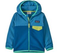Patagonia - Pile caldo ad asciugatura rapida con zip - Baby Micro D Snap-T Jkt Aquatic Blue in Nylon - Taglia Bambino 2a