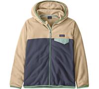 Patagonia - Pile caldo con asciugatura rapida - K's Micro D Snap-T Jkt Smolder Blue - Taglia Bambino M