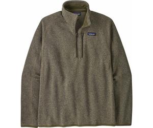 Patagonia - Pile caldo con collo e zip a 1/4 - M's Better Sweater 1/4 Zip River Rock Green per Uomo in Poliestere Riciclato - Taglia L - Verde