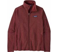 Patagonia - Pile caldo da donna - W's Better Sweater Jkt Dark Ruby per Donne in Poliestere Riciclato - Taglia XS - rosso