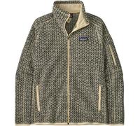 Patagonia - Pile caldo da donna - W's Better Sweater Jkt Scales: Natural per Donne in Poliestere Riciclato - Taglia L - Beige