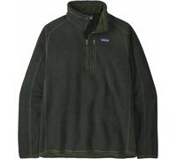 Patagonia - Pile caldo da uomo - M's Better Sweater 1/4 Zip Old Growth Green per Uomo in Poliestere Riciclato - Taglia S - Verde