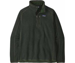 Patagonia - Pile caldo e confortevole - M's Better Sweater 1/4 Zip Old Growth Green per Uomo in Poliestere Riciclato - Taglia XL - Verde