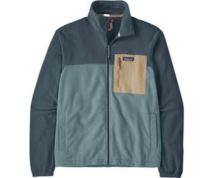 Patagonia - Pile caldo e confortevole - M's Micro D Patch Pocket Jkt Blue Sage per Uomo in Nylon - Taglia M