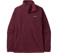 Patagonia - Pile caldo e confortevole - W's Better Sweater 1/4 Zip Berry Fig per Donne in Poliestere Riciclato - Taglia M - Viola