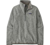 Patagonia - Pile caldo e confortevole - W's Better Sweater 1/4 Zip Birch White per Donne in Poliestere Riciclato - Taglia S - Grigio