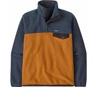Patagonia - Pile caldo e leggero - M's LW Synch Snap-T P/O Deer Brown per Uomo in Poliestere Riciclato - Taglia S - Marrone