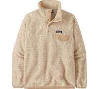Patagonia - Pile caldo e leggero - W's LW Synch Snap-T P/O Flow: Dyno White per Donne in Poliestere Riciclato - Taglia L - Bianco