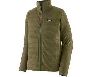 Patagonia - Pile caldo ed elasticizzato - M's R1 TechFace Jkt Basin Green per Uomo - Taglia M - Verde