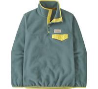 Patagonia - Pile con collo alto e bottoni a pressione - W's LW Synch Snap-T P/O Blue Sage per Donne in Nylon - Taglia S