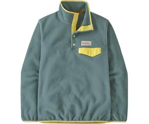 Patagonia - Pile con collo alto e bottoni a pressione - W's LW Synch Snap-T P/O Blue Sage per Donne in Nylon - Taglia XS