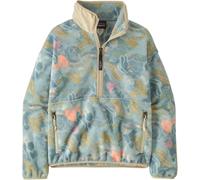 Patagonia - Pile con collo alto e zip - W's Synch Marsupial Moon Tripper Virtually Blue per Donne in Poliestere Riciclato - Taglia XS